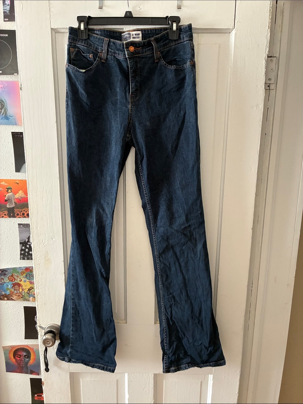 Signature by Levi Strauss Dark Blue Flare Jeans